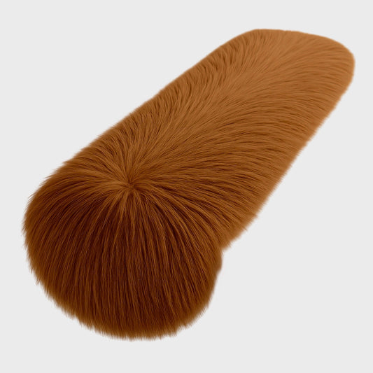 Faux Fur Table Runners – Elegant Decor for Every Occasion - Mocha Mousse