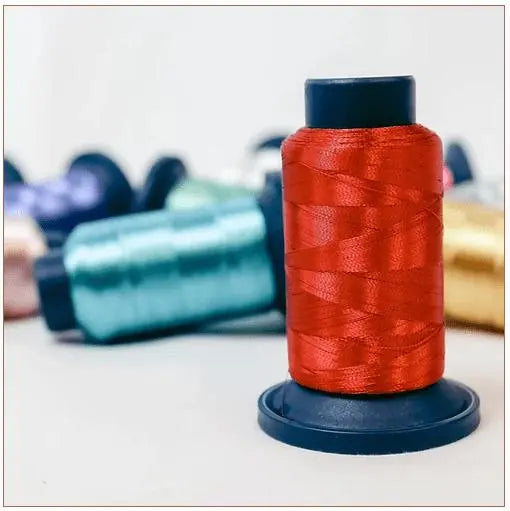 Metallic Thread 800M RED 43 – Prismatic Fiber Arts