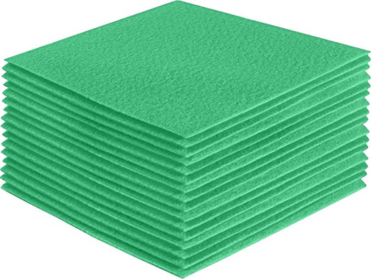 FabricLA Acrylic Felt Craft Sheet Packs – Mint | Soft 100% Acrylic Felt Sheets for DIY & Crafts