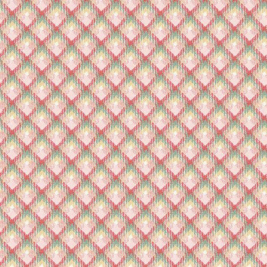 Multi Plaid La Fleur Flannel Cotton 42"/43" Fabric Per Yard