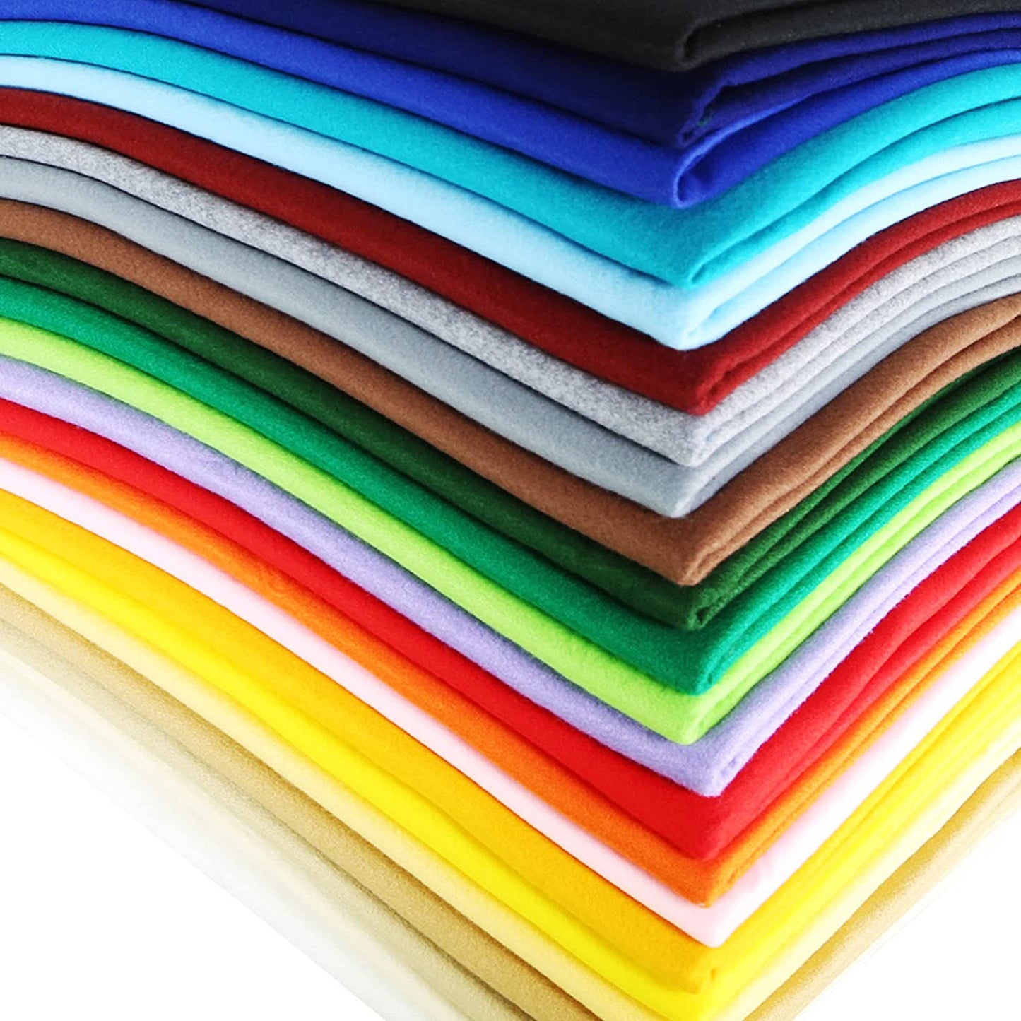 10" x 10" Acrylic Felt Sheets by FabricLA | Multi-Colors