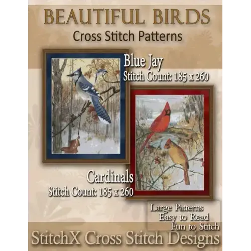 Beautiful Birds Cross Stitch Patterns