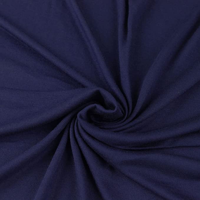 12oz Cotton Spandex Jersey Knit Fabric by the Bolt – 58/60" Wide | Multiple Colors | Wholesale | FabricLA
