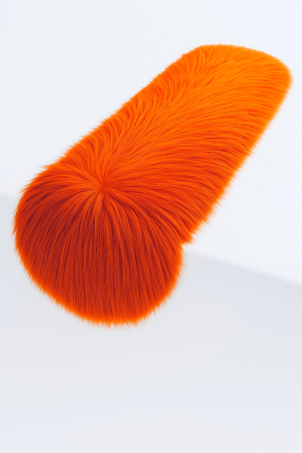 Faux Fur Table Runners – Elegant Decor for Every Occasion - Orange