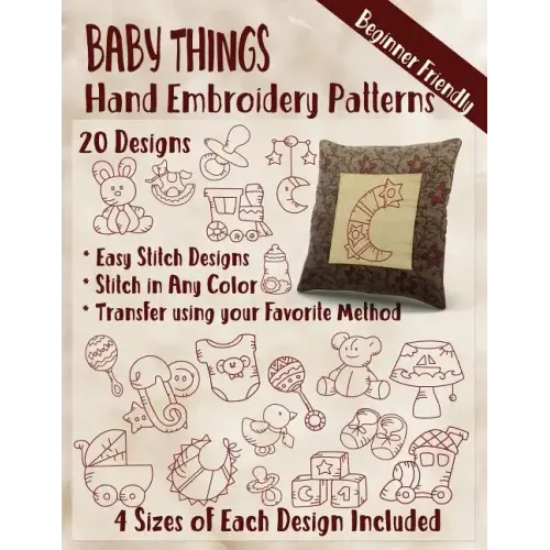 Baby Things Hand Embroidery Patterns