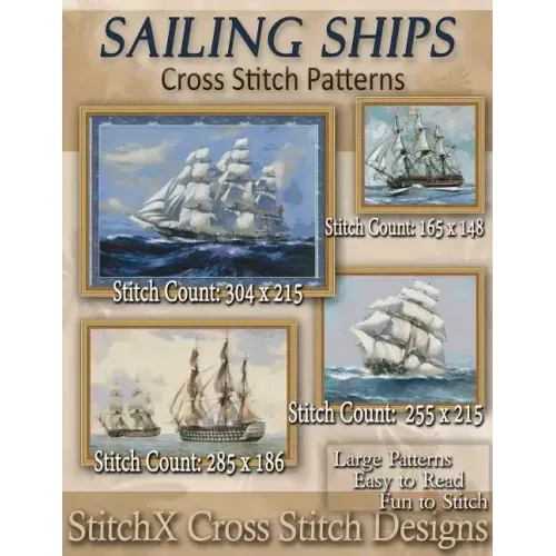 Sailing Ships Cross Stitch Patterns
