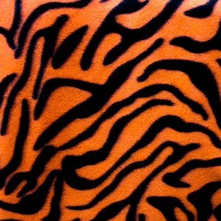 Zebra Print Fleece Fabric