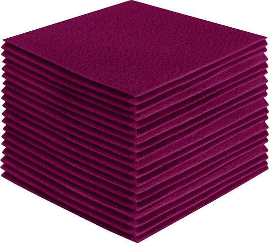 Oxblood Acrylic Felt Sheets | FabricLA Soft 100% Acrylic Felt