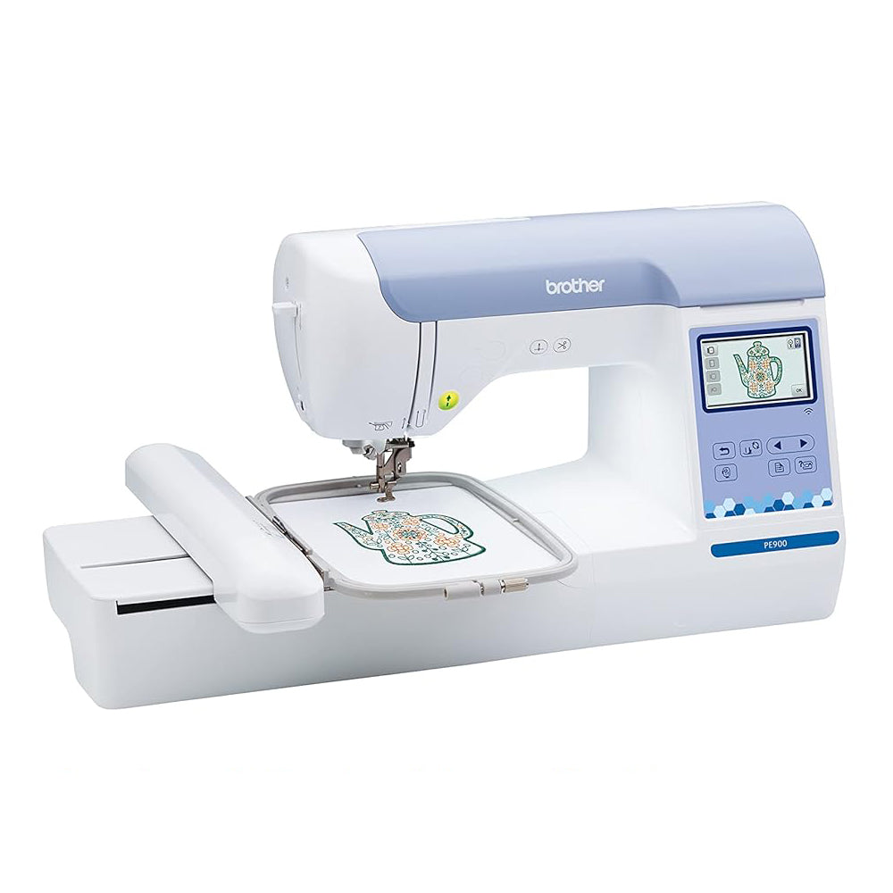 Brother PE900 Embroidery Machine w/ FREE Repositionable 5" x 12" Hoop