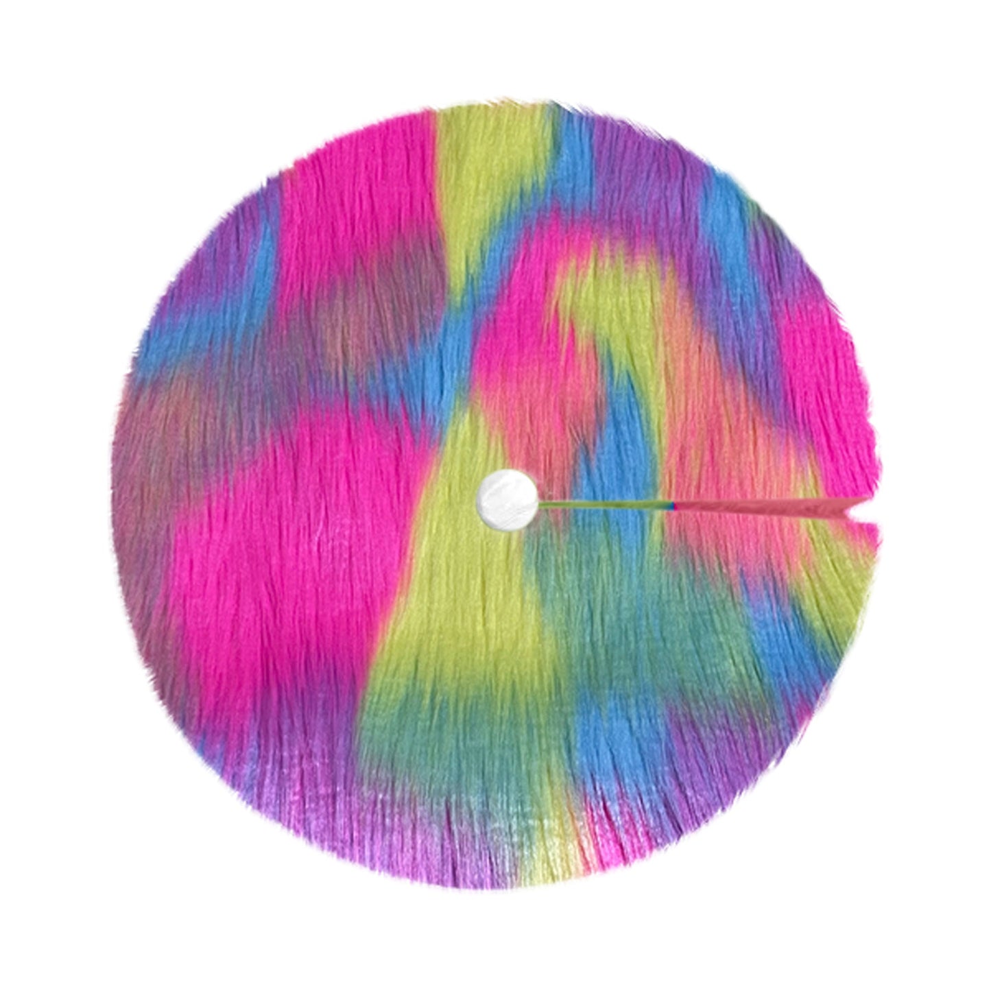 Premium Faux Fur Christmas Tree Skirt - 48 Inch | Luxurious Holiday Decorations