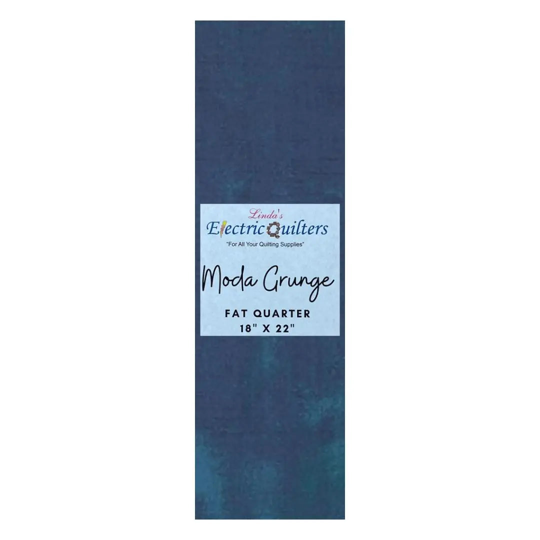 307 Prussian Blue Moda Grunge - Fat Quarter