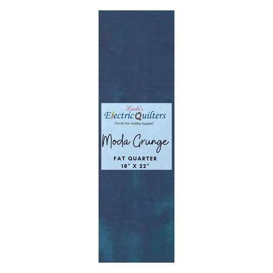307 Prussian Blue Moda Grunge - Fat Quarter