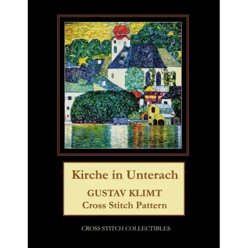 Kirche in Unterach: Gustav Klimt cross stitch pattern