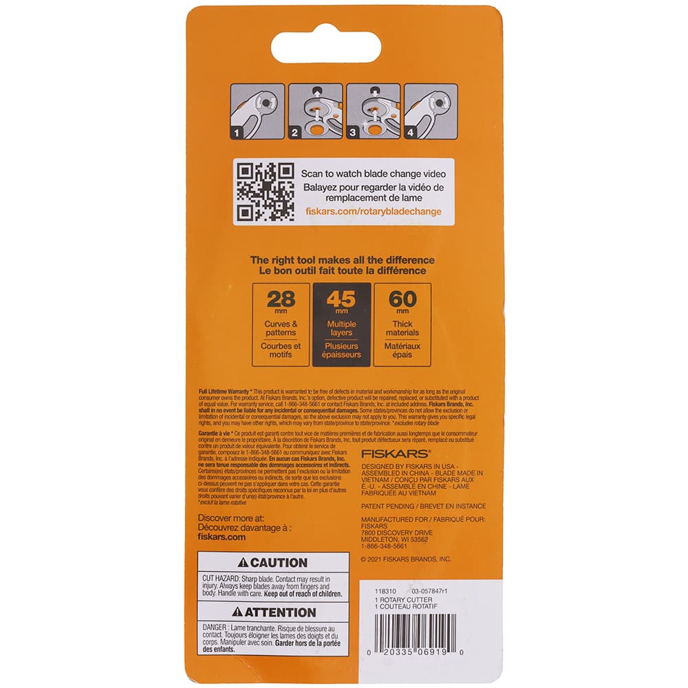 Fiskars 45mm Rotary Cutter