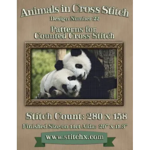 Animals in Cross Stitch: Design Number 22