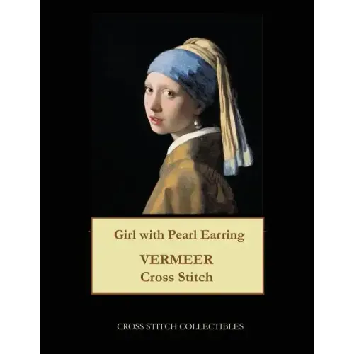 Girl with Pearl Earring: Vermeer cross stitch pattern