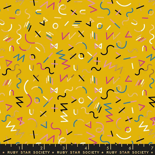 Reign Highness Goldenrod Yellow 44"/45" Fabric Per Yard