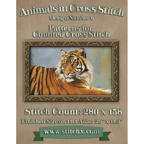Animals in Cross Stitch: Design Number 6