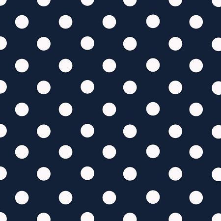 Small Polka Dot Print Poly Cotton Fabric