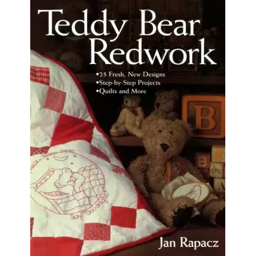 Teddy Bear Redwork