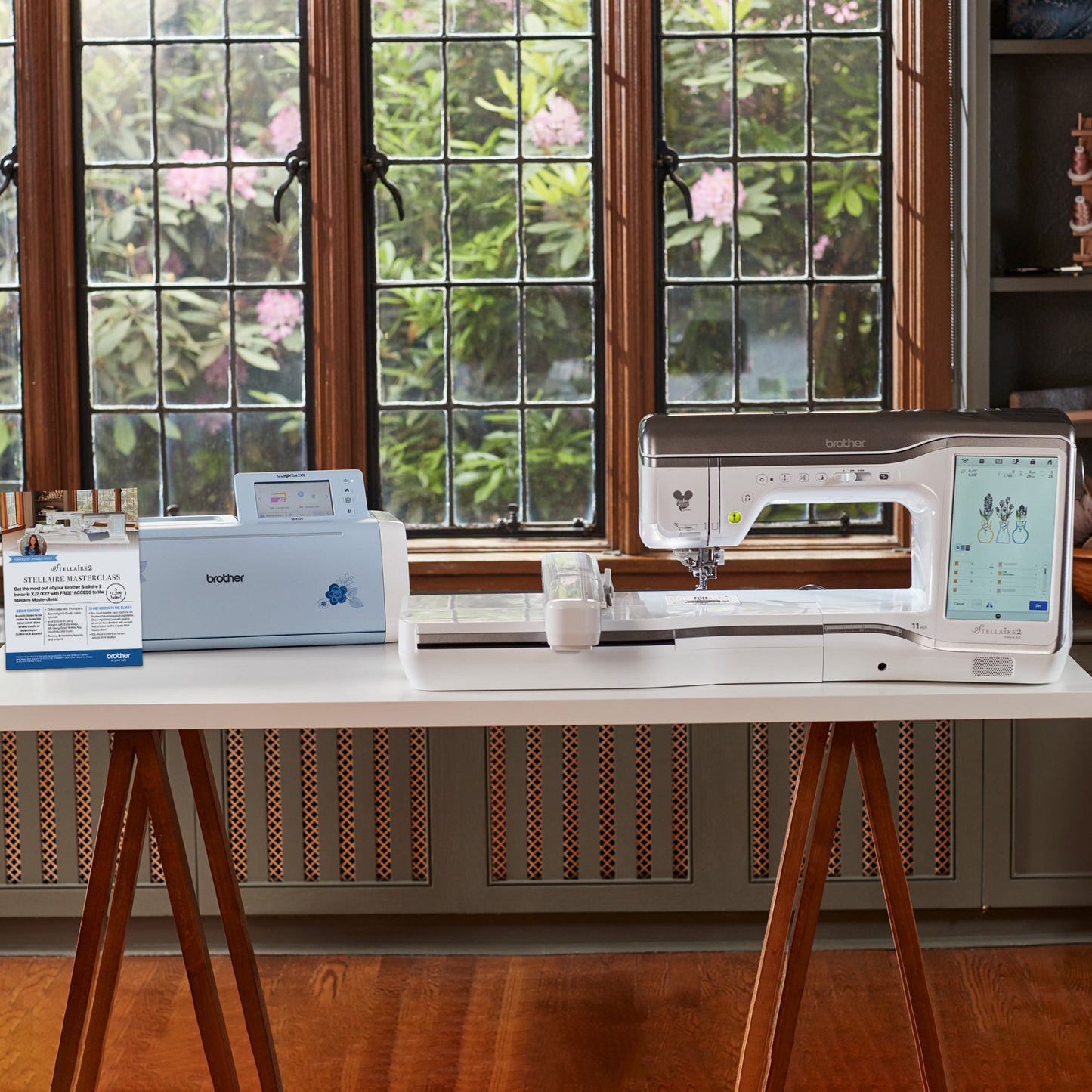 Brother Stellaire 2 Innov-ís XJ2 Sewing & Embroidery Machine with FREE Bundle