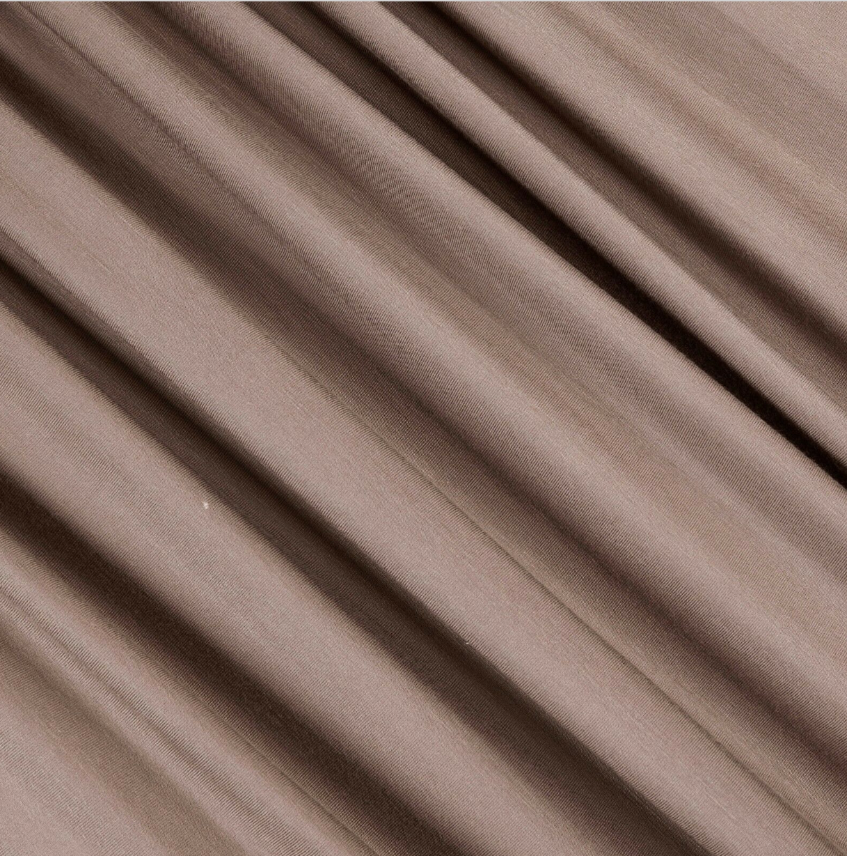 Rayon Jersey Spandex Knit Fabric | Sold by Precuts | Mocha