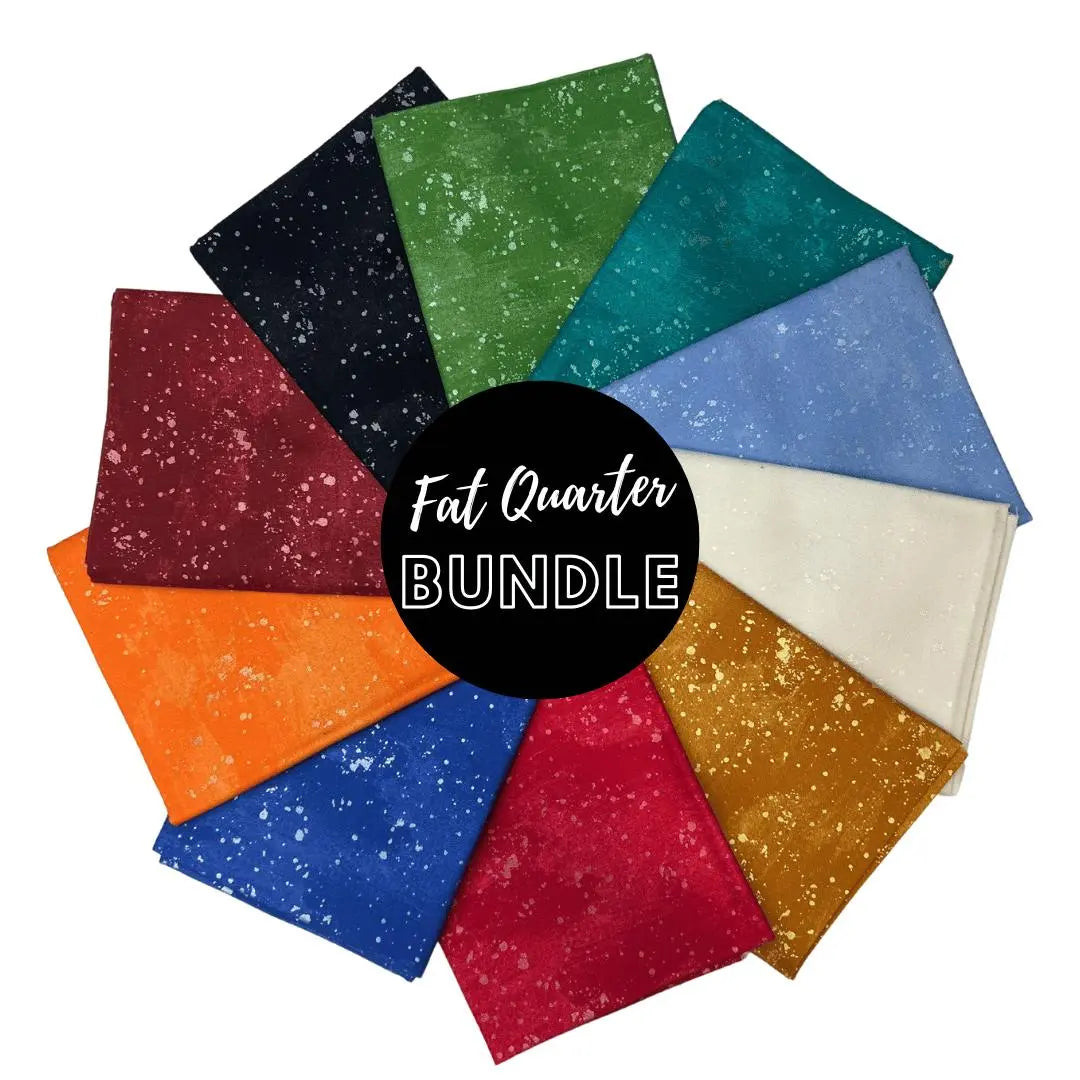 Shimmer Tonals Cotton Fabric - Fat Quarter Set