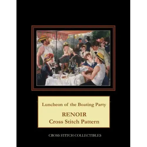 Luncheon of the Boating Party: Renoir cross stitch pattern