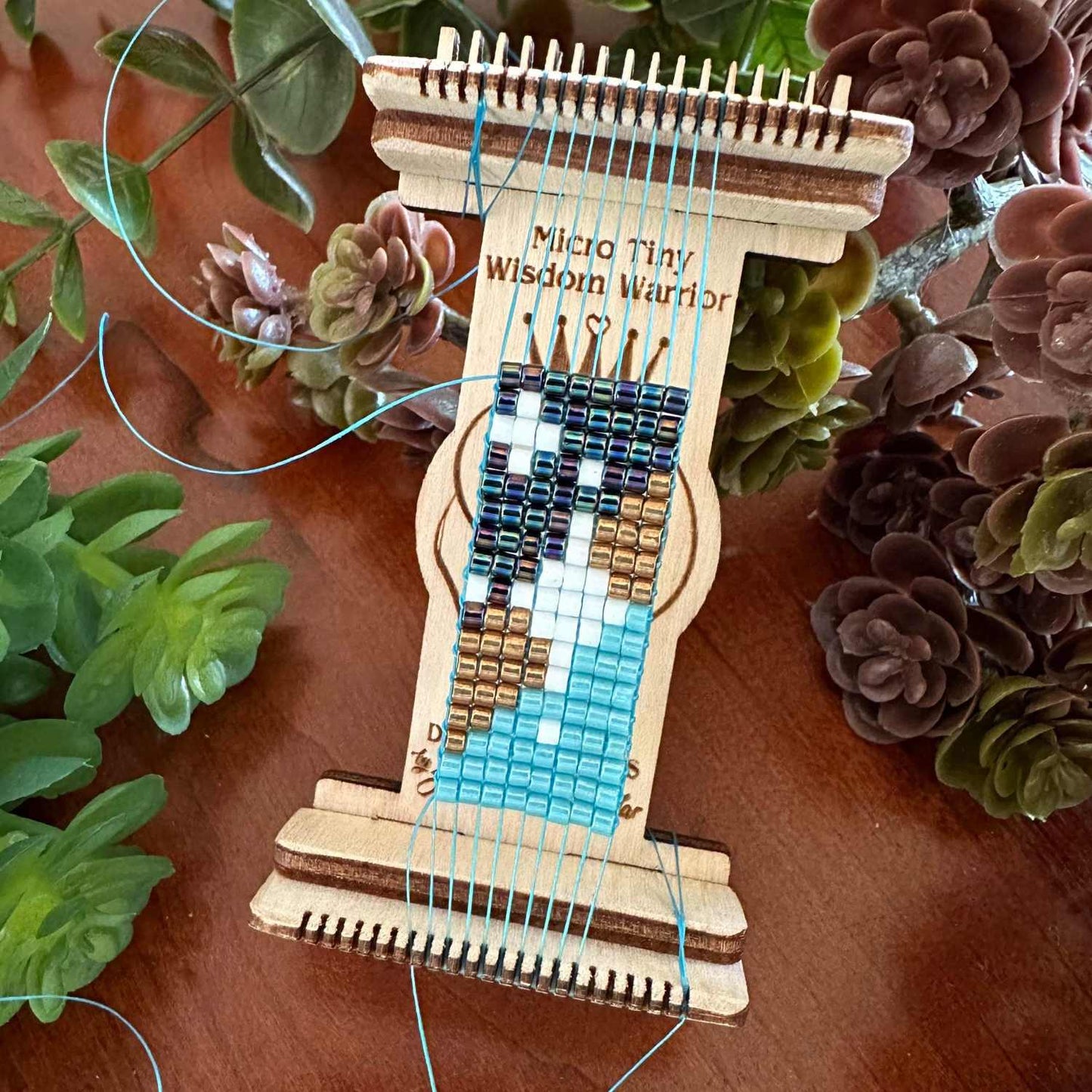 Jewel Loom Wood Bead Loom Earrings 2 pack with BONUS