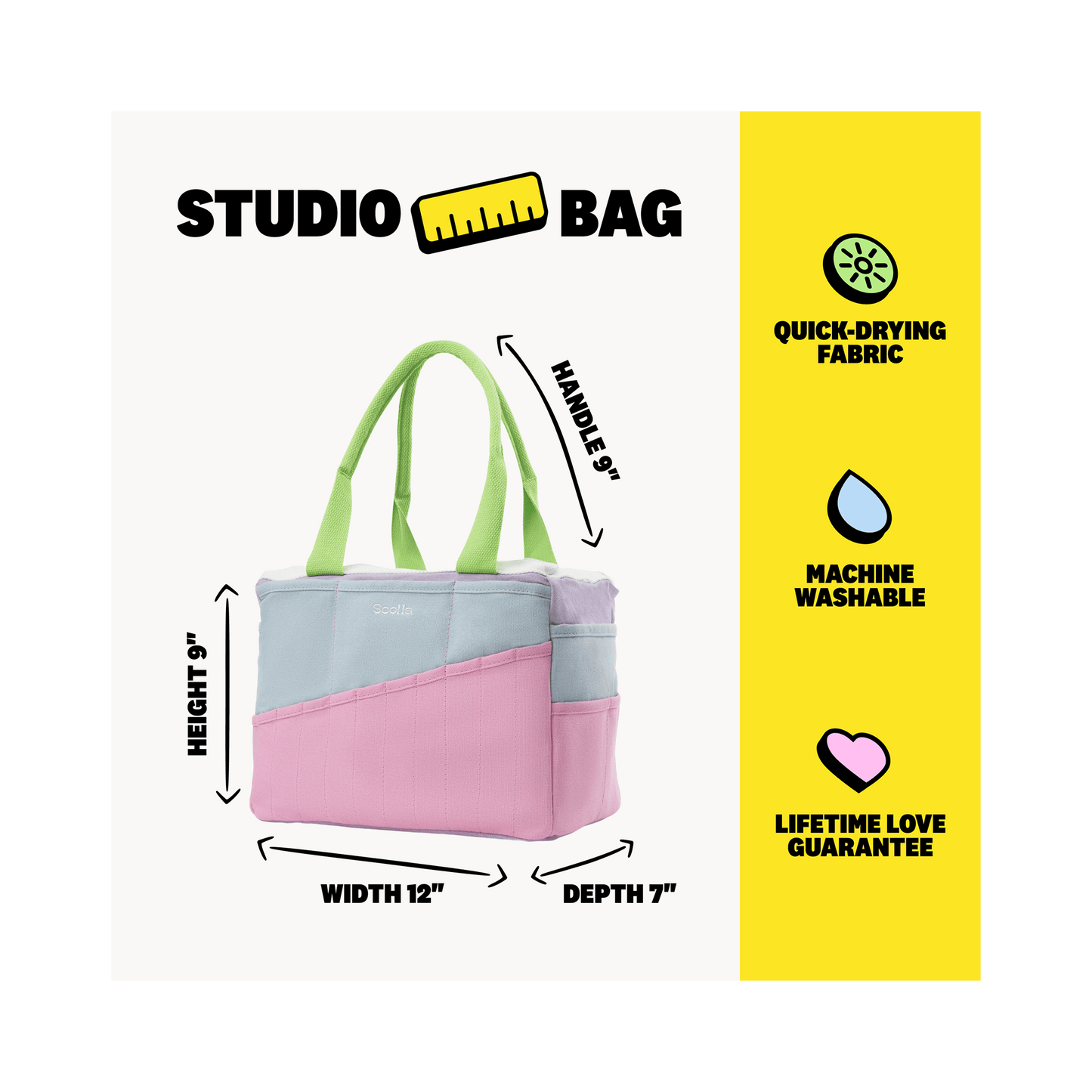 Soolla® Studio Bag, 80's Windbreaker