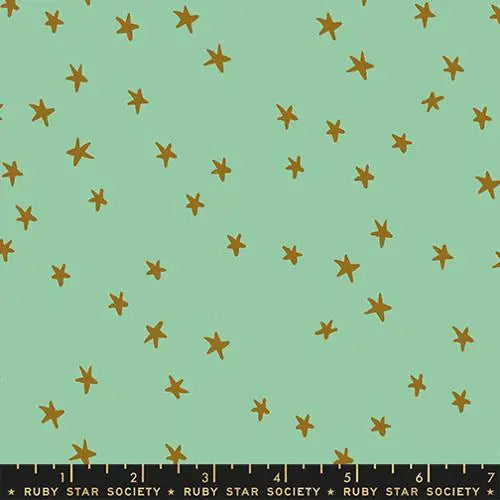 Starry New Moss 43"/44" Fabric Per Yard