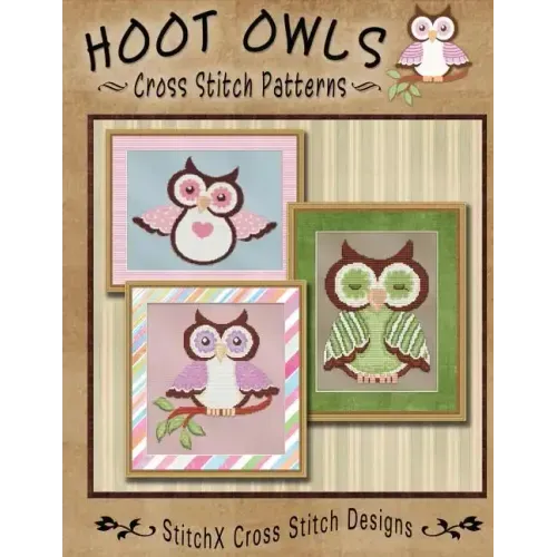Hoot Owls Cross Stitch Patterns