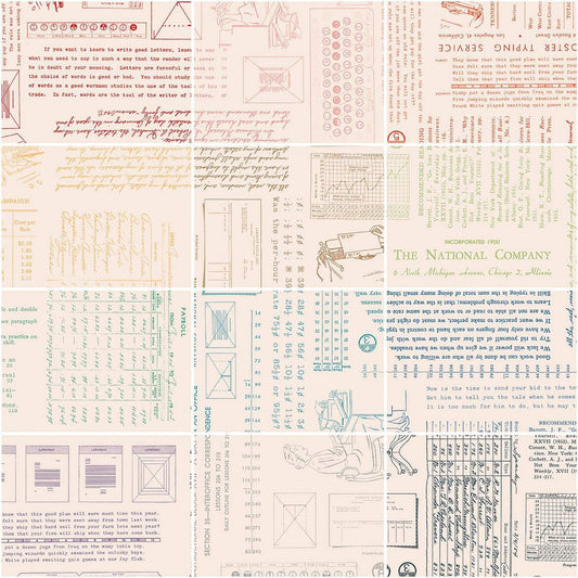 TYPE/ography Fat Quarter Bundle B