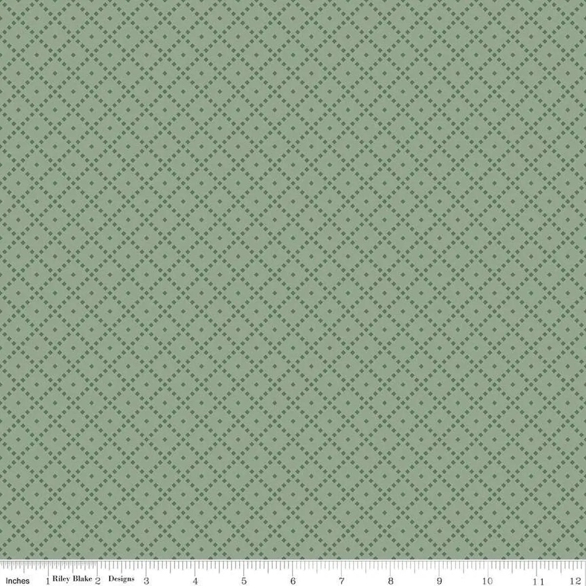 The Awe of Autumn Grid Hazy 43"/44" Fabric Per Yard