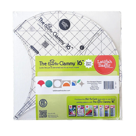 The Fat Quarter Clammy 16in