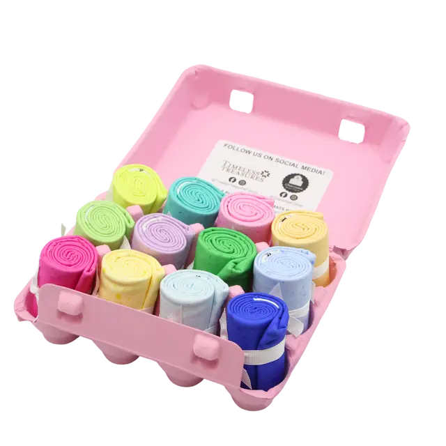 Timeless Treasures Egg Carton Fat Quarters Case