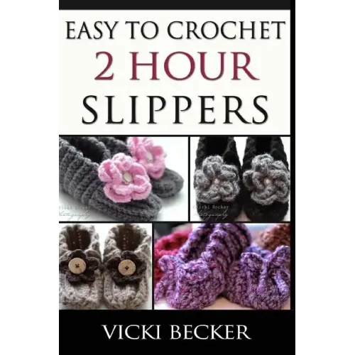 Easy To Crochet 2 Hour Slippers