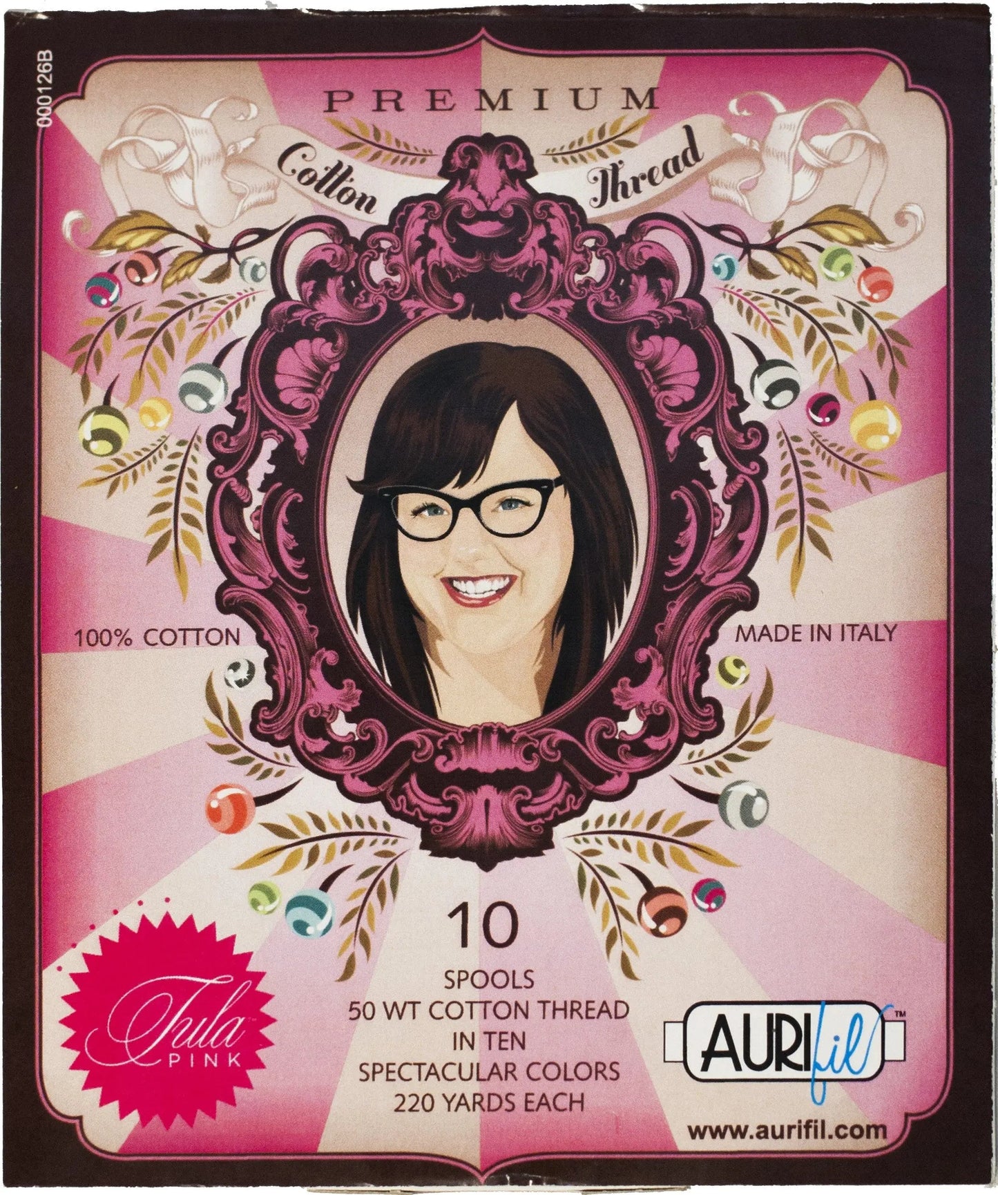 Tula Premium Thread Collection 50wt 10 Small Spools