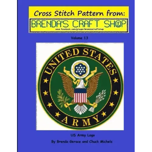 US Army Logo - Cross Stitch Pattern: from Brenda's Craft Shop - Volume 13