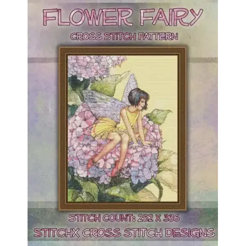 Flower Fairy Cross Stitch Pattern
