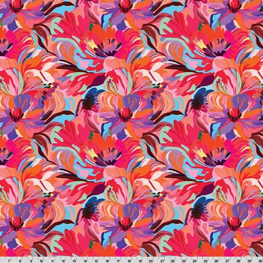 Wanderlust Florals Quilting Cuddle Pink Fabric per yard