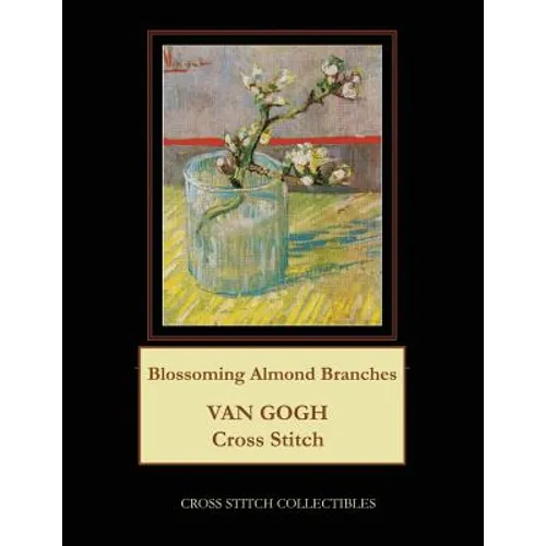 Blossoming Almond Branches: Van Gogh Cross Stitch Pattern