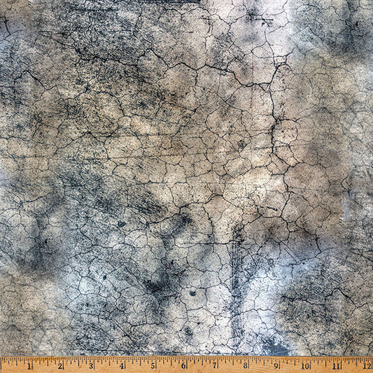 Gravel Concrete Hammer Down 43"/44" Fabric Per Yard