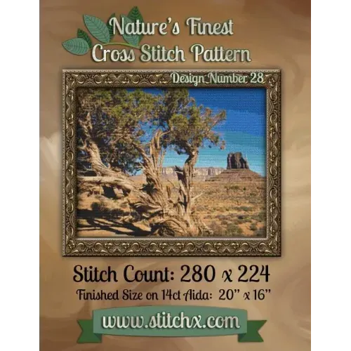 Nature's Finest Cross Stitch Pattern: Design Number 28