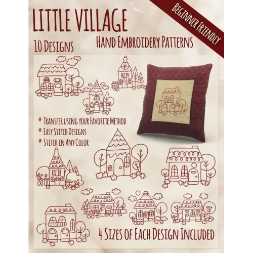 Little Village Hand Embroidery Patterns