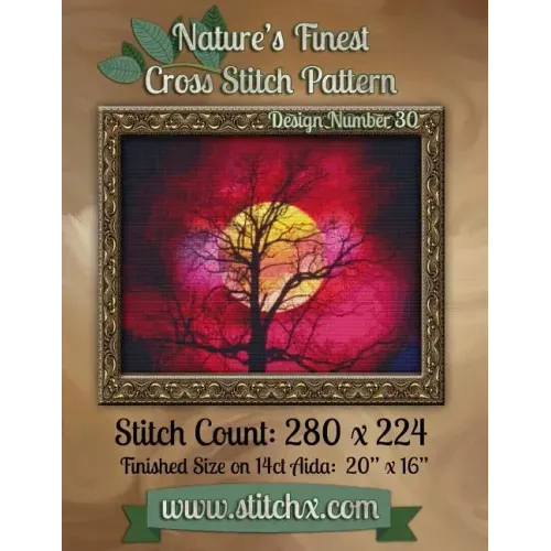 Nature's Finest Cross Stitch Pattern: Design Number 30