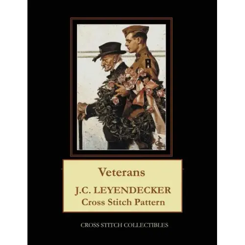 Veterans: J.C. Leyendecker Cross Stitch Pattern