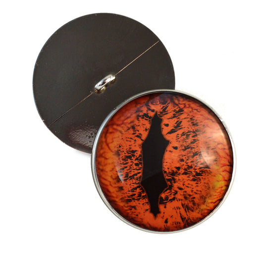 Alpha Dragon Sew-On Button Glass Eyes
