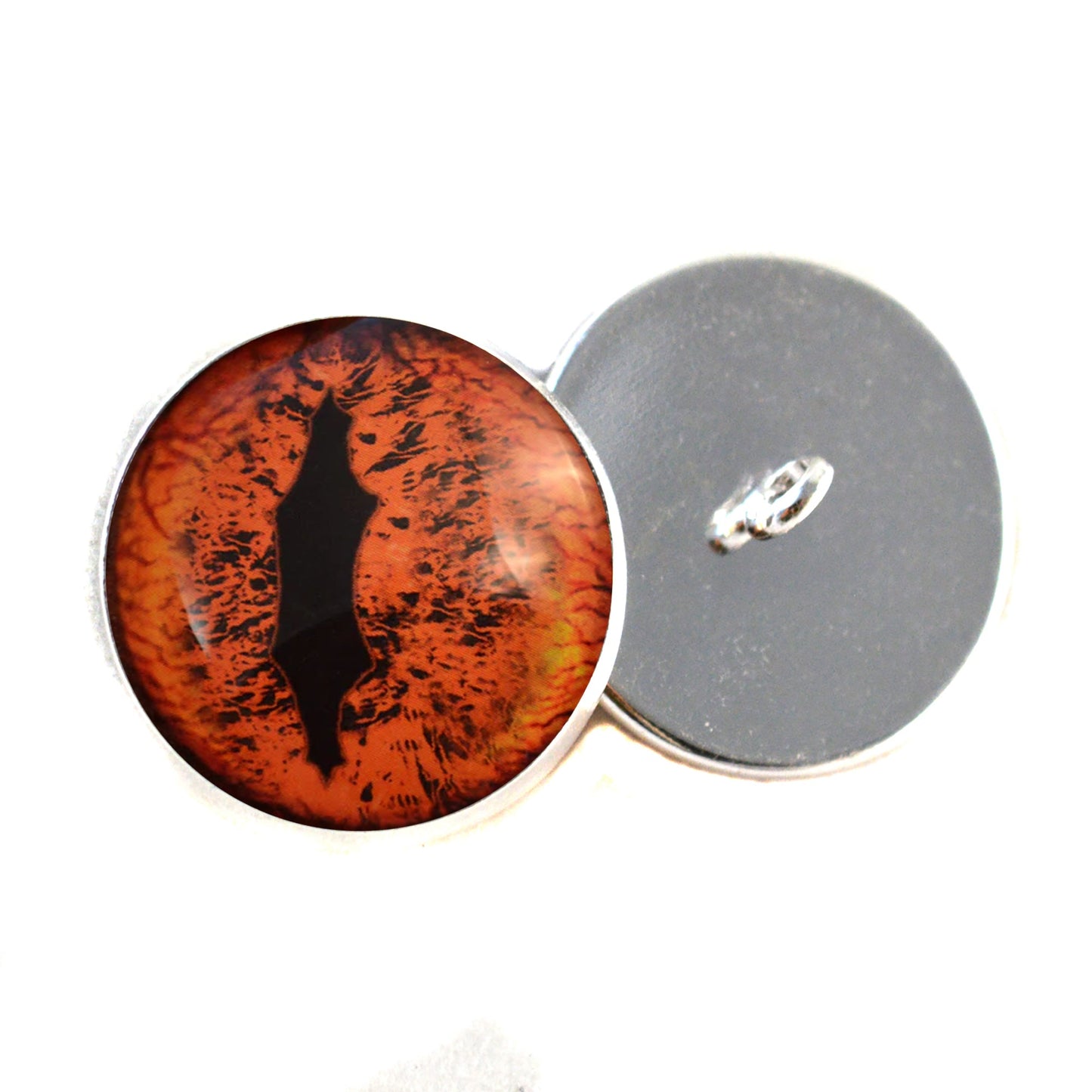 Alpha Dragon Sew-On Button Glass Eyes