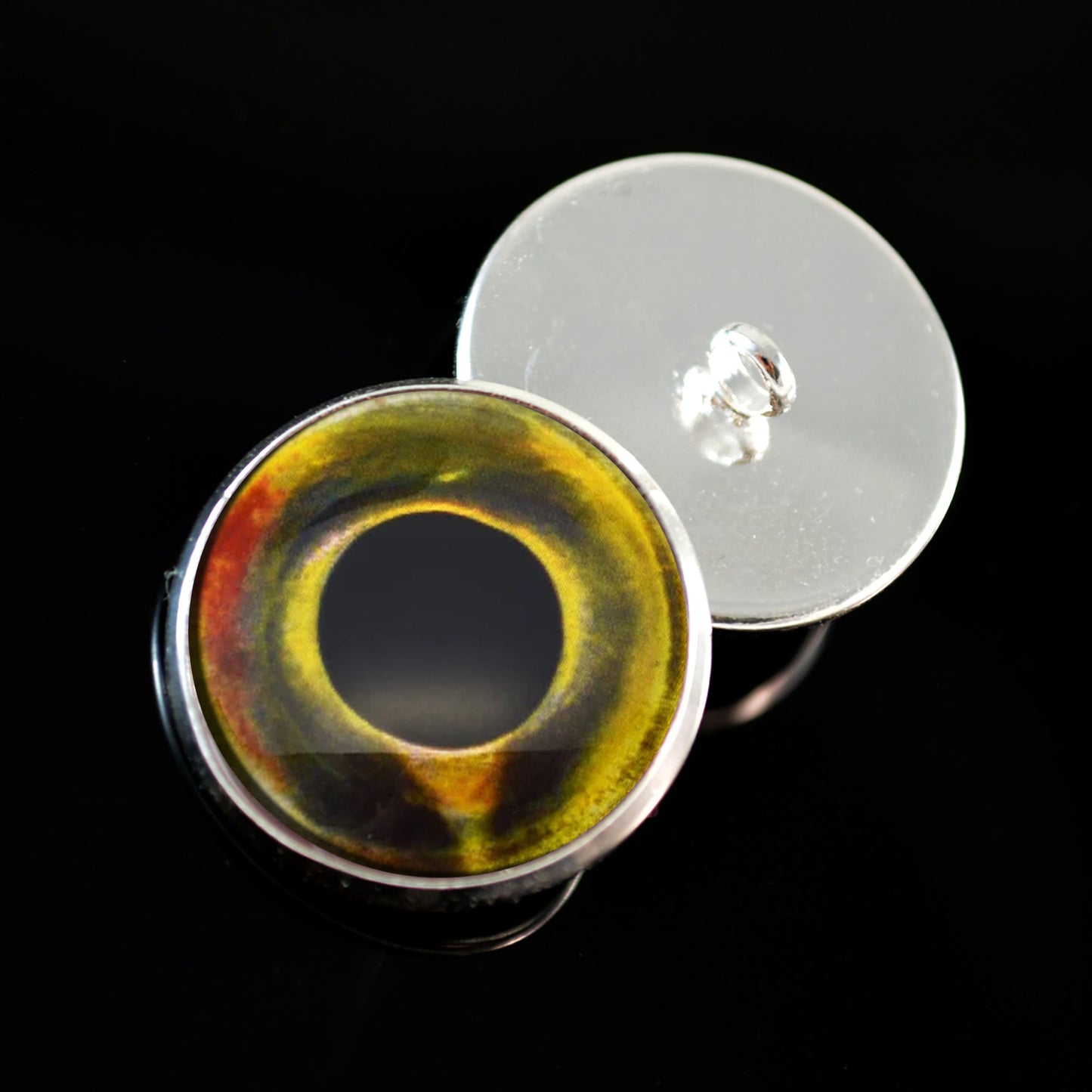 Altum Angelfish Sew-On Button Glass Eyes